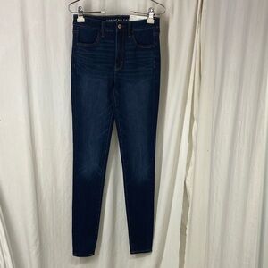 NEW American Eagle 4 X Long Dream Stretch Super High Rise Jegging Jeans NWT Tall